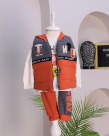 طقم شتوي 3 قطع فيست كرميدي