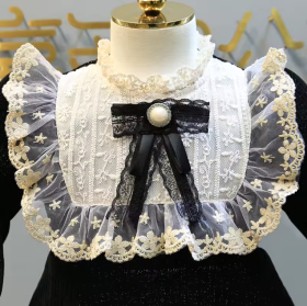 فستان أسود قبة أوروبي