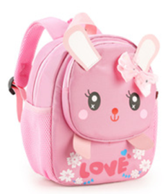 شنطة روضة رسمة أرنب وأسد