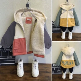 جاكيت مبطن خروف 3 ألوان